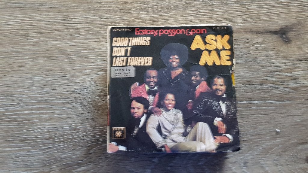 7" Ecstasy, Passion & Pain – Ask Me, Cd's en Dvd's, Vinyl Singles, Gebruikt, 7 inch, Single, Ophalen of Verzenden