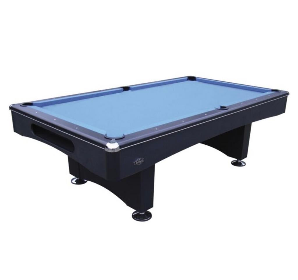 Buffalo Eliminator II pool table 7ft black, Sport en Fitness, Biljarten en Poolen, Ophalen, Zo goed als nieuw, Pooltafel