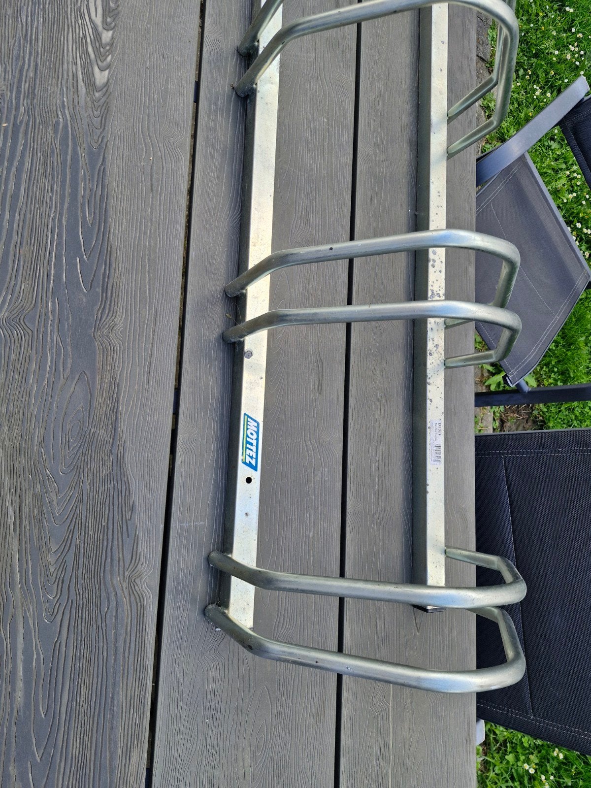 Fietsenrek 5 fietsen, Ophalen
