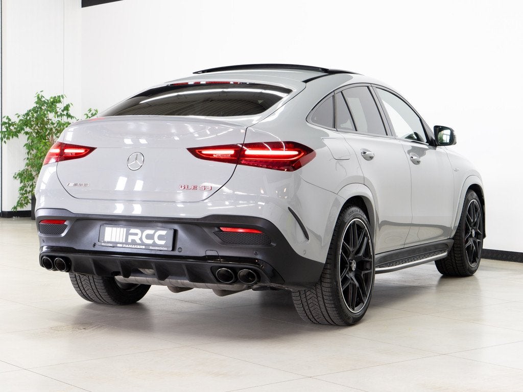 Mercedes-Benz GLE 53 AMG 4M+ HYBRID Night 22" PANO Carbon Ma, Automaat, Gebruikt, Zwart, Leder