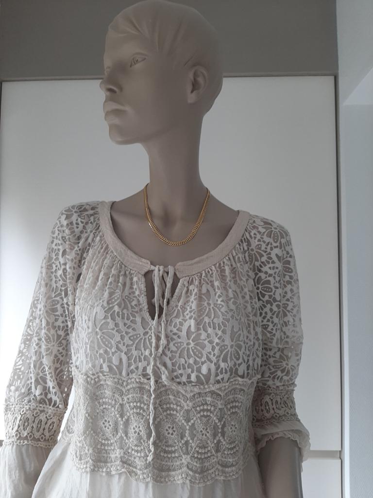Blouse romantique, Enlèvement ou Envoi, Taille 38/40 (M), Beige
