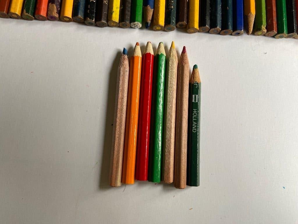 Kleurpotloden (72 stuks), Enlèvement ou Envoi, Utilisé, Crayon ou Feutre