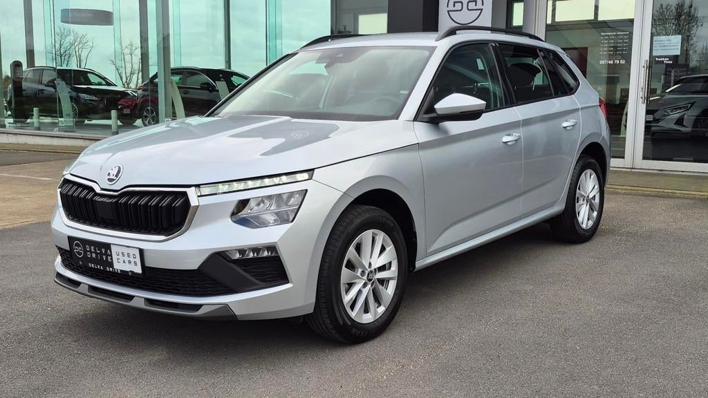 Skoda Kamiq 1.0 TSi Selection, Autos, Argent ou Gris, Achat, Entreprise, Boîte manuelle