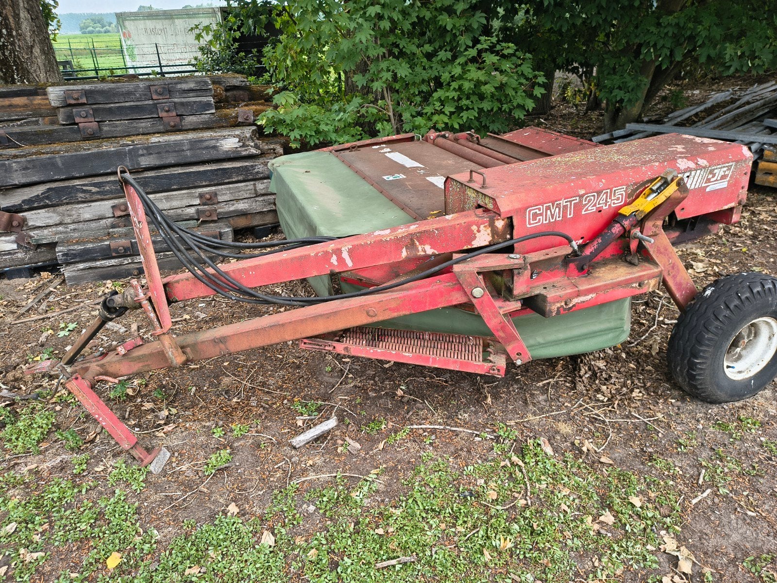 Faucheuse Faucheuse à tambour tractée JF 245. Avec un hémato, Articles professionnels, Agriculture | Outils, Enlèvement