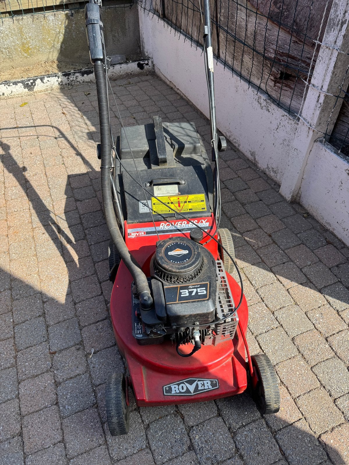 Tondeuse à gazon Rover ES/X à vendre, Tondeuses à gazon à essence, 30 à 39 cm, Enlèvement, Utilisé