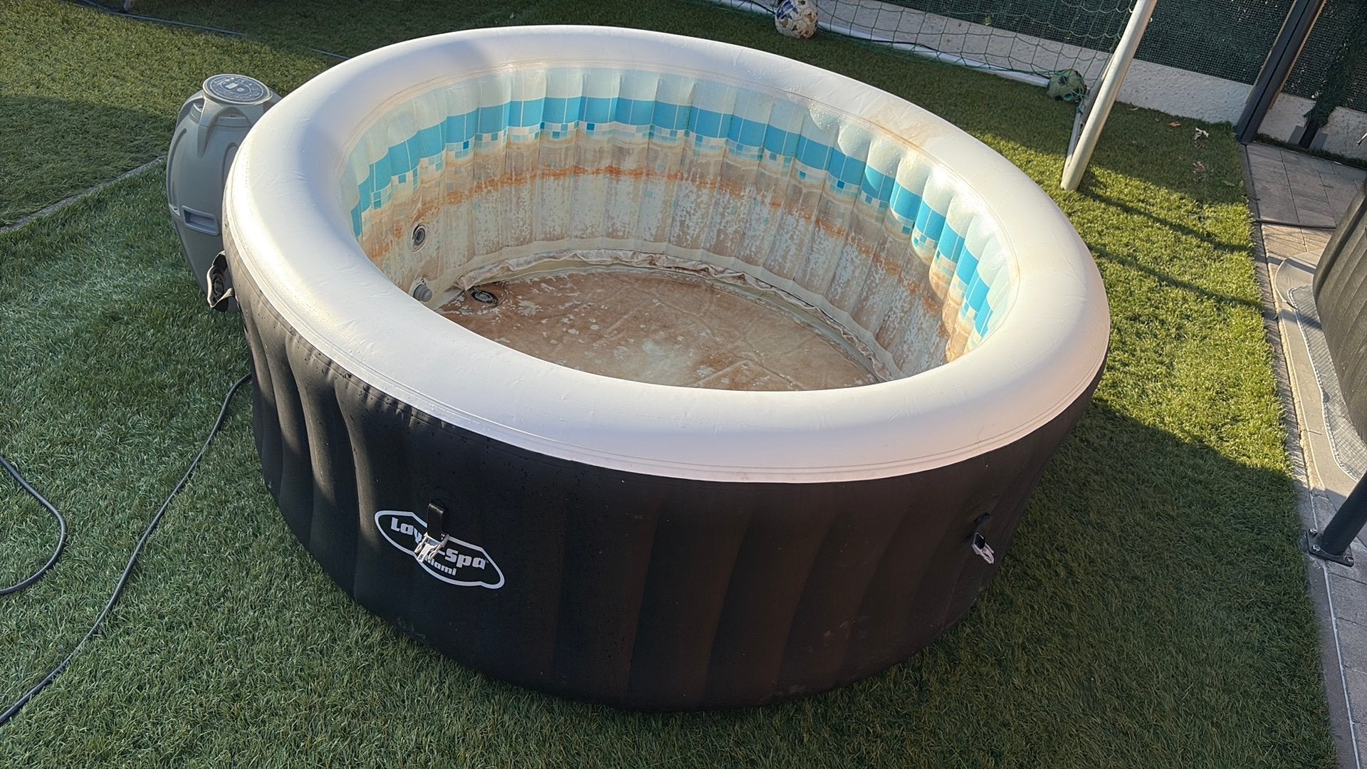 Lay z spa, Jardin & Terrasse, Bains à remous et Spas, Enlèvement, Utilisé, Pompe, Gonflable