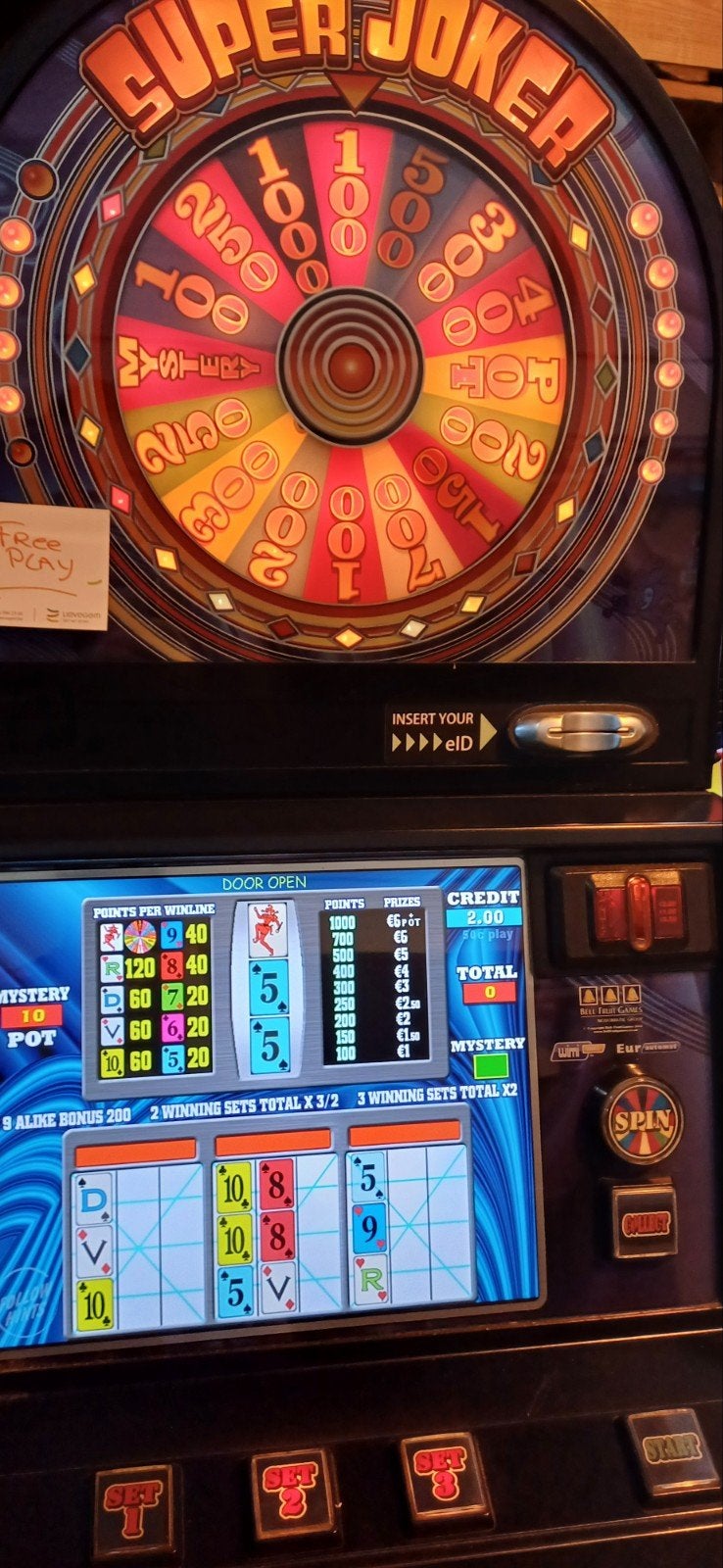 Super joker €200, Verzamelen, Automaten | Gokkasten en Fruitautomaten, Ophalen