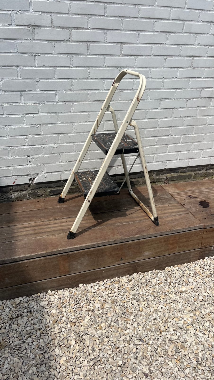 Verschillende Trapladders aluminium te koop., Enlèvement, Comme neuf, Escalier