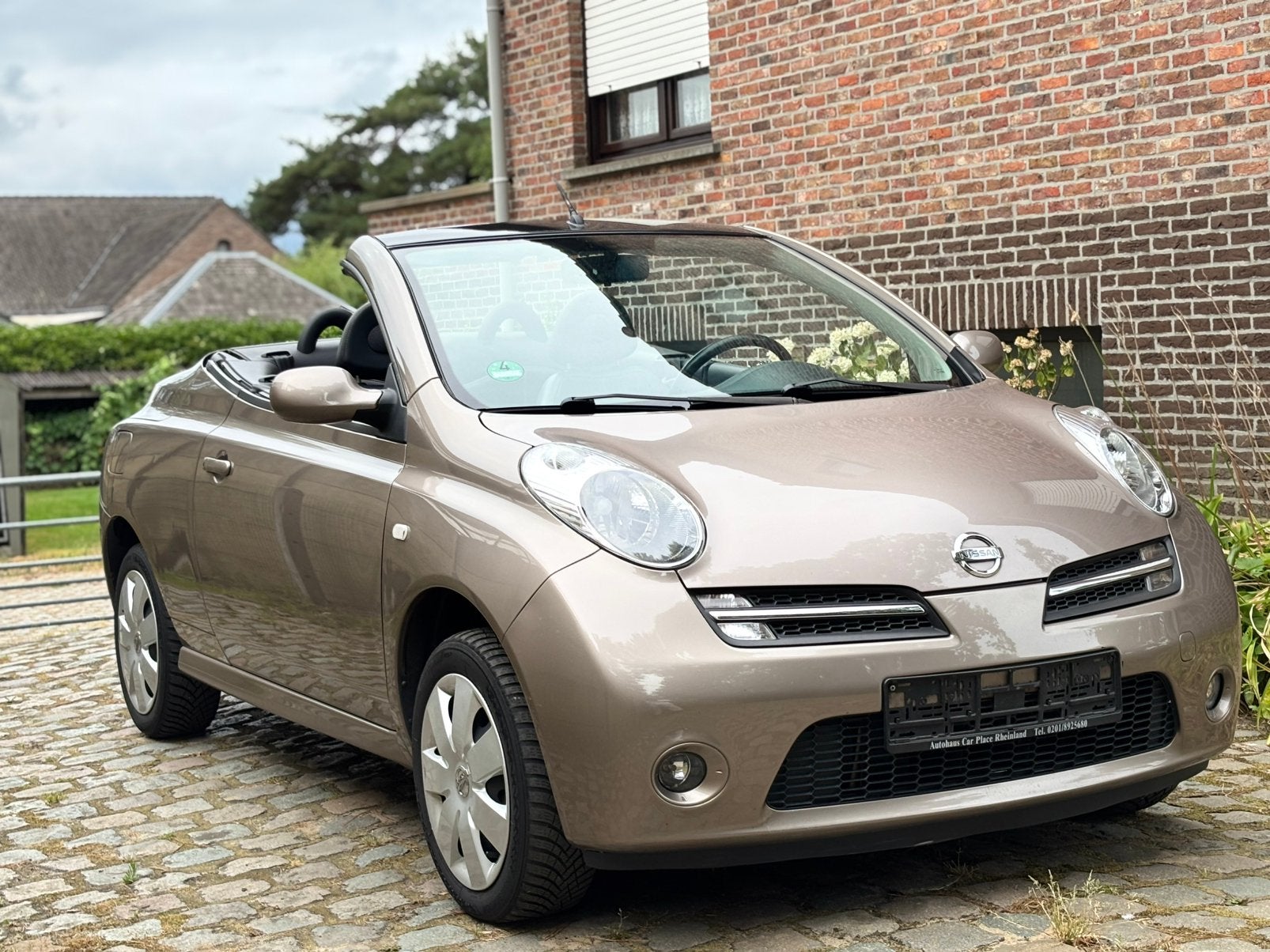Nissan Micra Cabrio 1.2 Benzine Blanco gekeurd voor verkoop!, Autos, Nissan, Particulier, Micra, Radio, Essence, Euro 4, Cabriolet