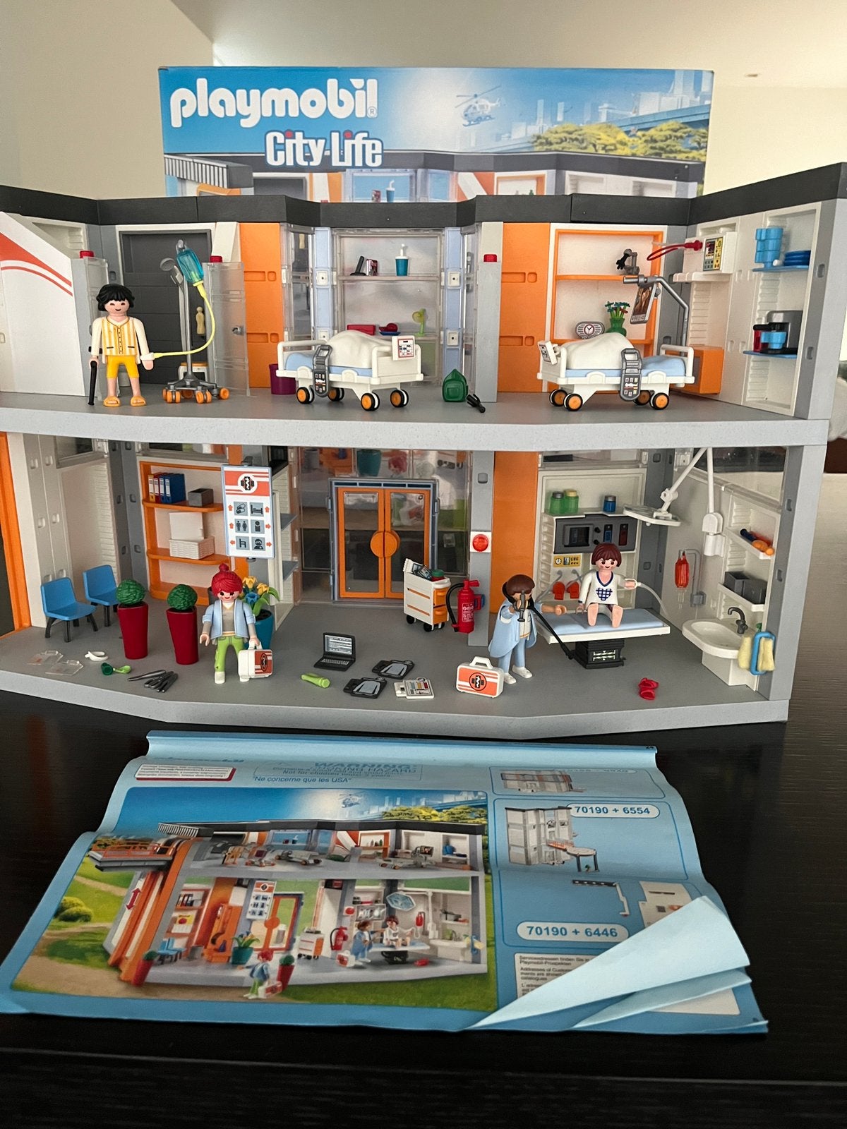 Playmobil - ziekenhuis 70190, Ophalen, Gebruikt, City life
