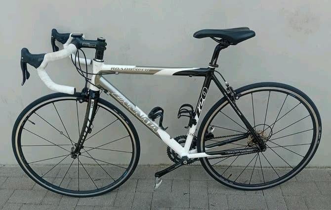 Koersfiets Zannata alu Z20 2x10speed Compagnolo maat 52cm 🚴, Autres marques, Frein sur jante, 49 à 53 cm, Aluminium