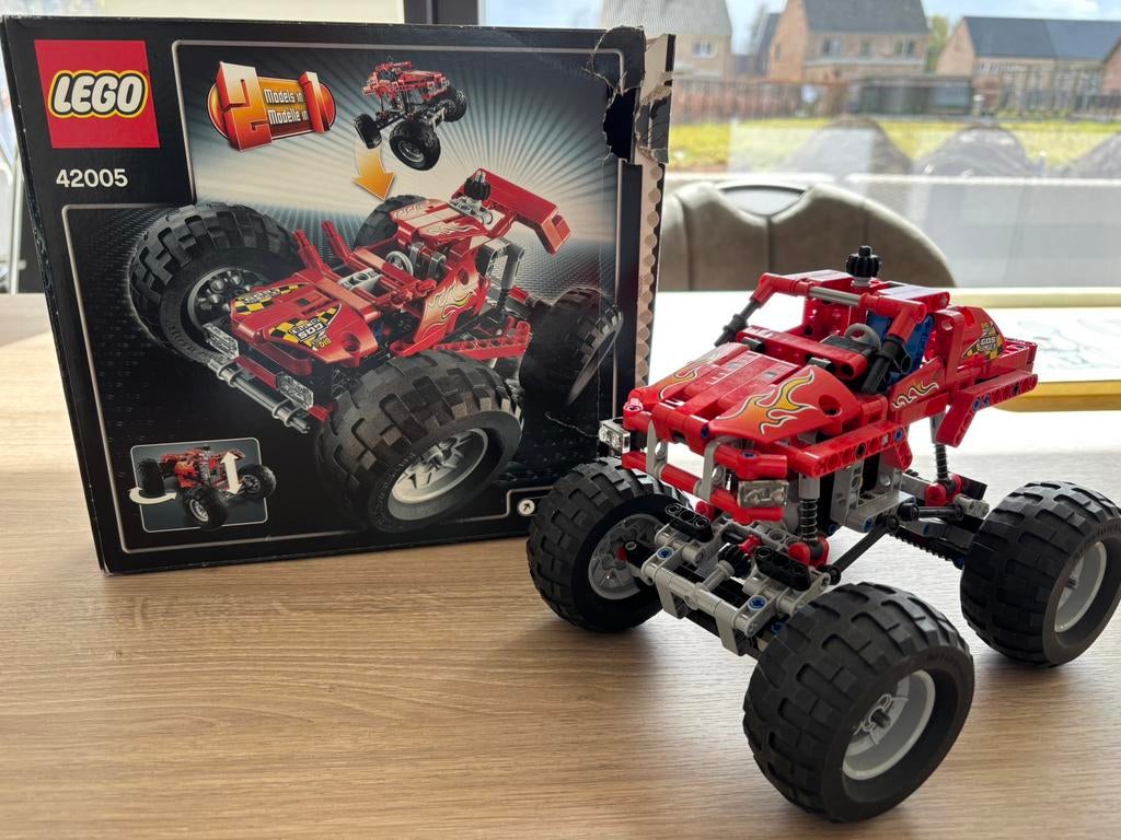 Lego truck 42005, Kinderen en Baby's, Speelgoed | Duplo en Lego, Ophalen, Zo goed als nieuw, Lego