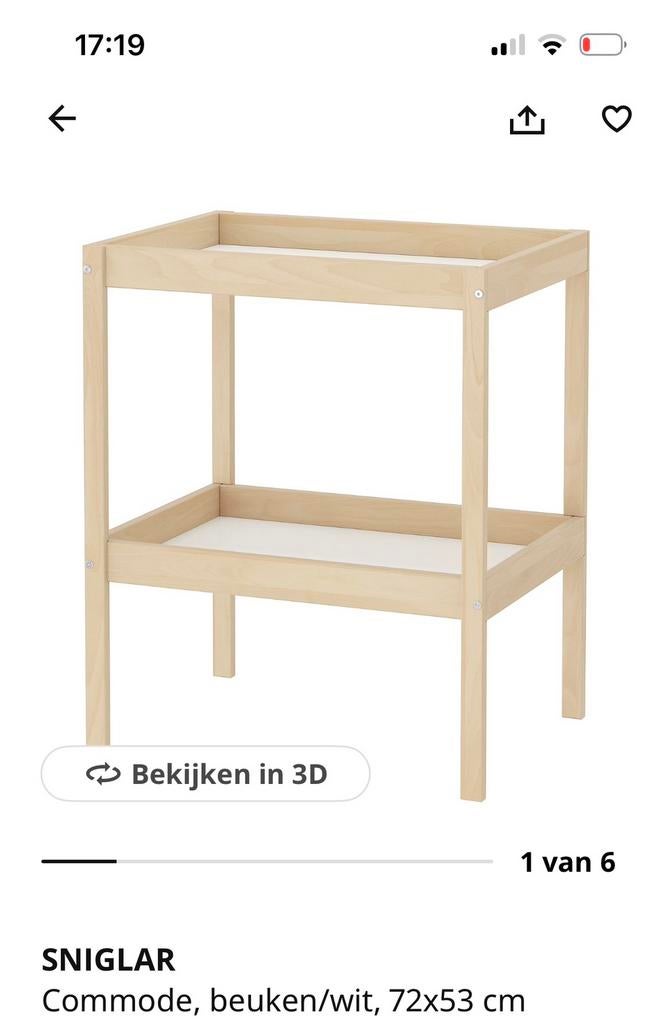 verzorgingstafel nieuw  met montageinstructie, Minder dan 75 cm, 50 tot 70 cm, Nieuw, Opstaande rand