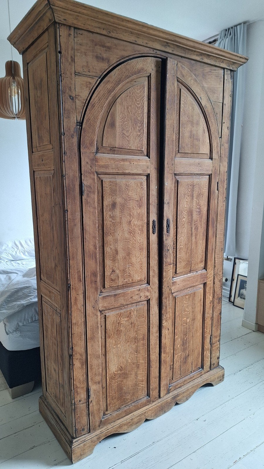 Antieke eikenhouten kast, Antiek en Kunst, Antiek | Meubels | Kasten, Ophalen