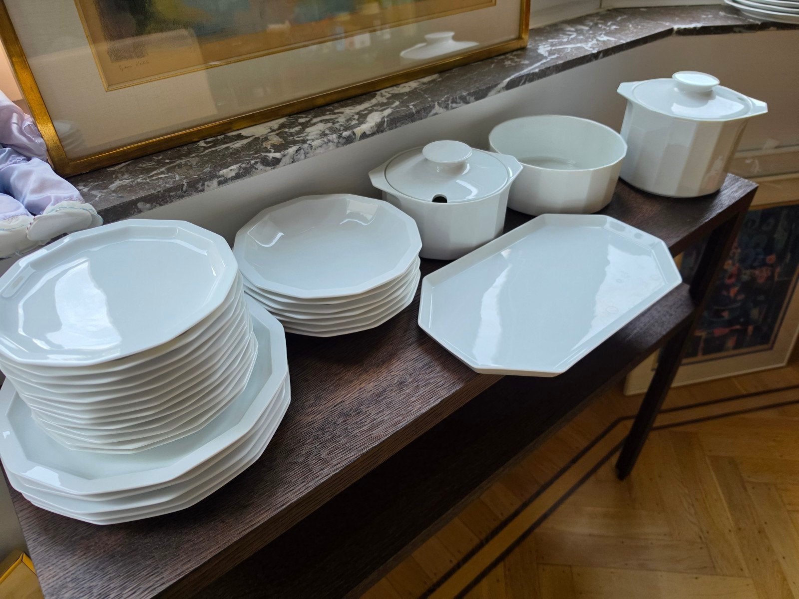 Rosenthal Polygon Studio Line servies, Enlèvement