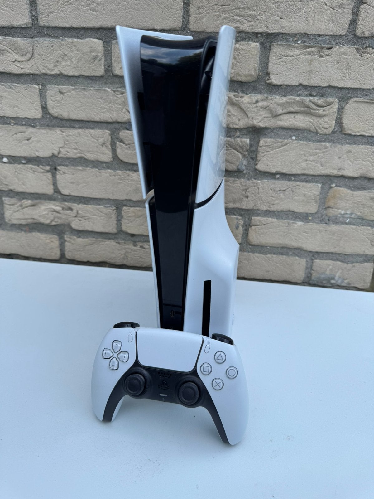 PS5 Slim Disc Edition 1TB + Controller – Zeer goede staat, Games en Spelcomputers, Spelcomputers | Sony PlayStation 5, Ophalen of Verzenden