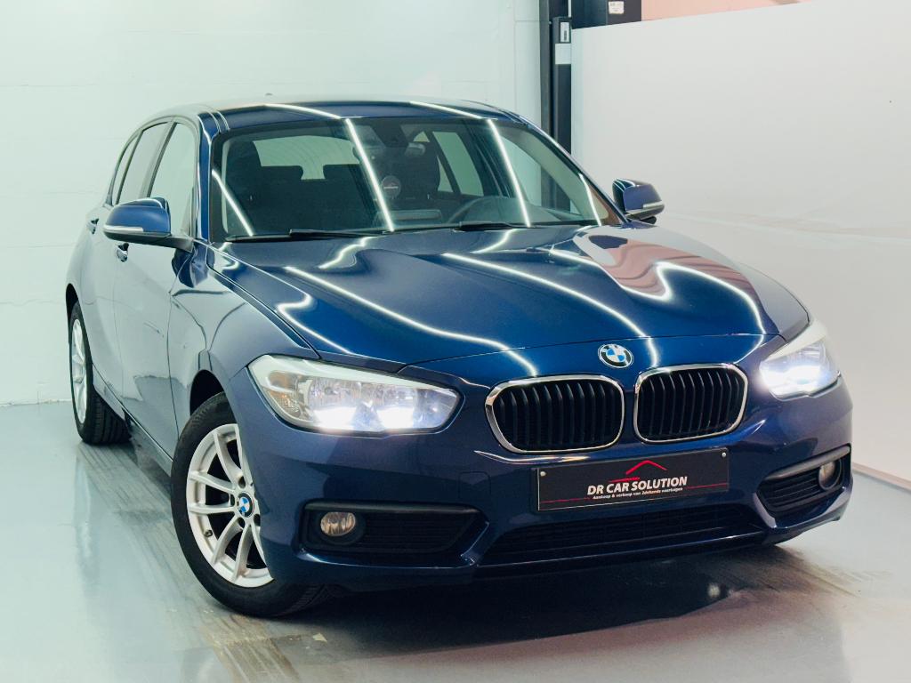 Bmw F21 116i Urban ac navi cruise control pdc 2017 euro6B, Blauw, 5 deurs, 3 cilinders, Electronic Stability Program (ESP)