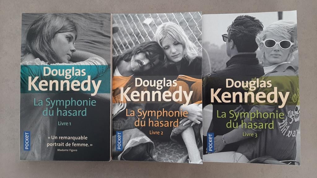 Trilogie La Symphonie du hasard - lot de 3 livres, Boeken, Ophalen of Verzenden, Zo goed als nieuw, Douglas Kennedy