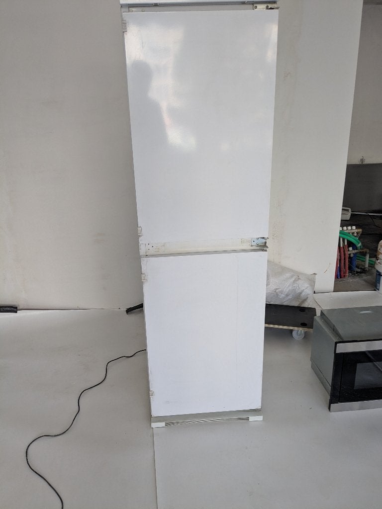 inbouw koelkast diepvries wirlpool, Elektronische apparatuur, Ophalen, 150 tot 200 liter, Gebruikt, Met aparte vriezer