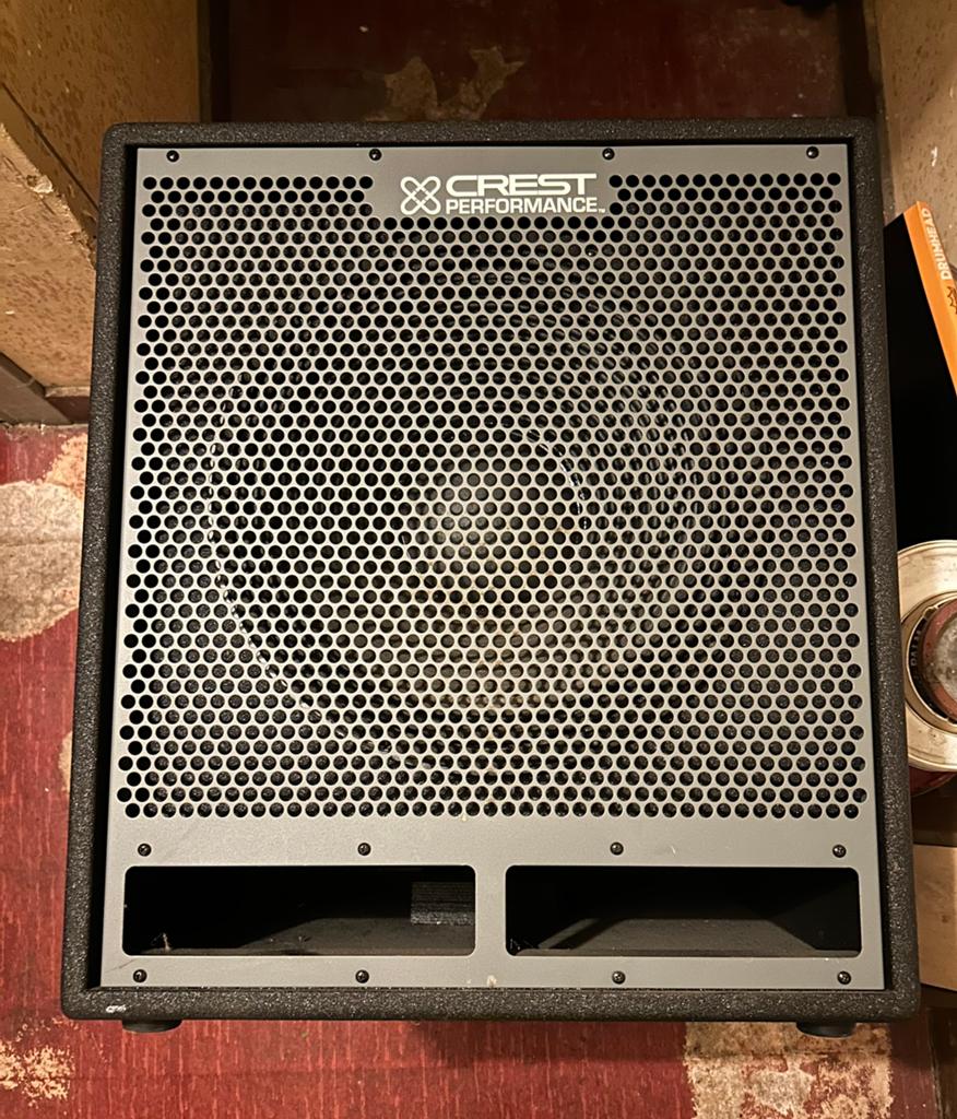 Crest Performance LQ 15 PSW actieve sub, Muziek en Instrumenten, Ophalen, Gebruikt, 1000 watt of meer, P.A.