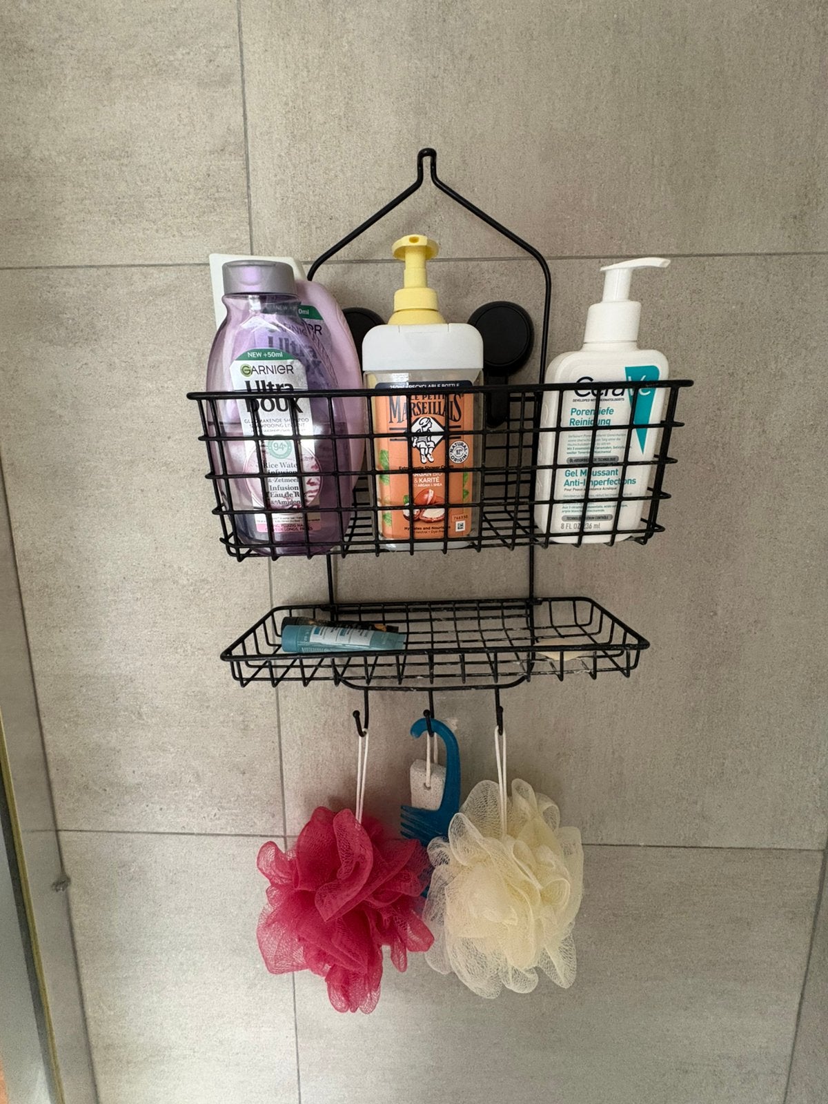Étagére de douche, Enlèvement, Noir, Autres types
