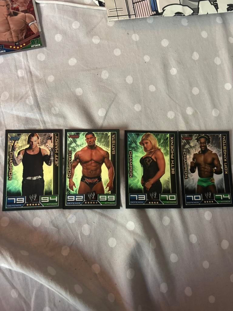 Cartes de catch Slam Attax, Enlèvement ou Envoi, Utilisé