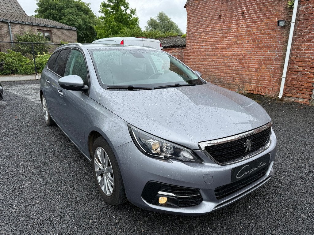 Peugeot 308 SW 1.2i Handelaar/Export/Marchand, Argent ou Gris, Achat, Boîte manuelle, 115 g/km