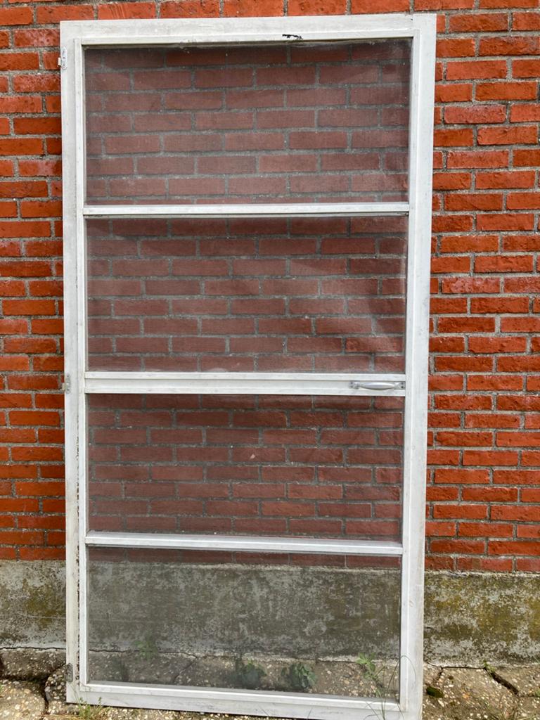 Vliegendeur in hout, Doe-het-zelf en Bouw, Deuren en Vliegenramen, Ophalen, Zo goed als nieuw, Hout