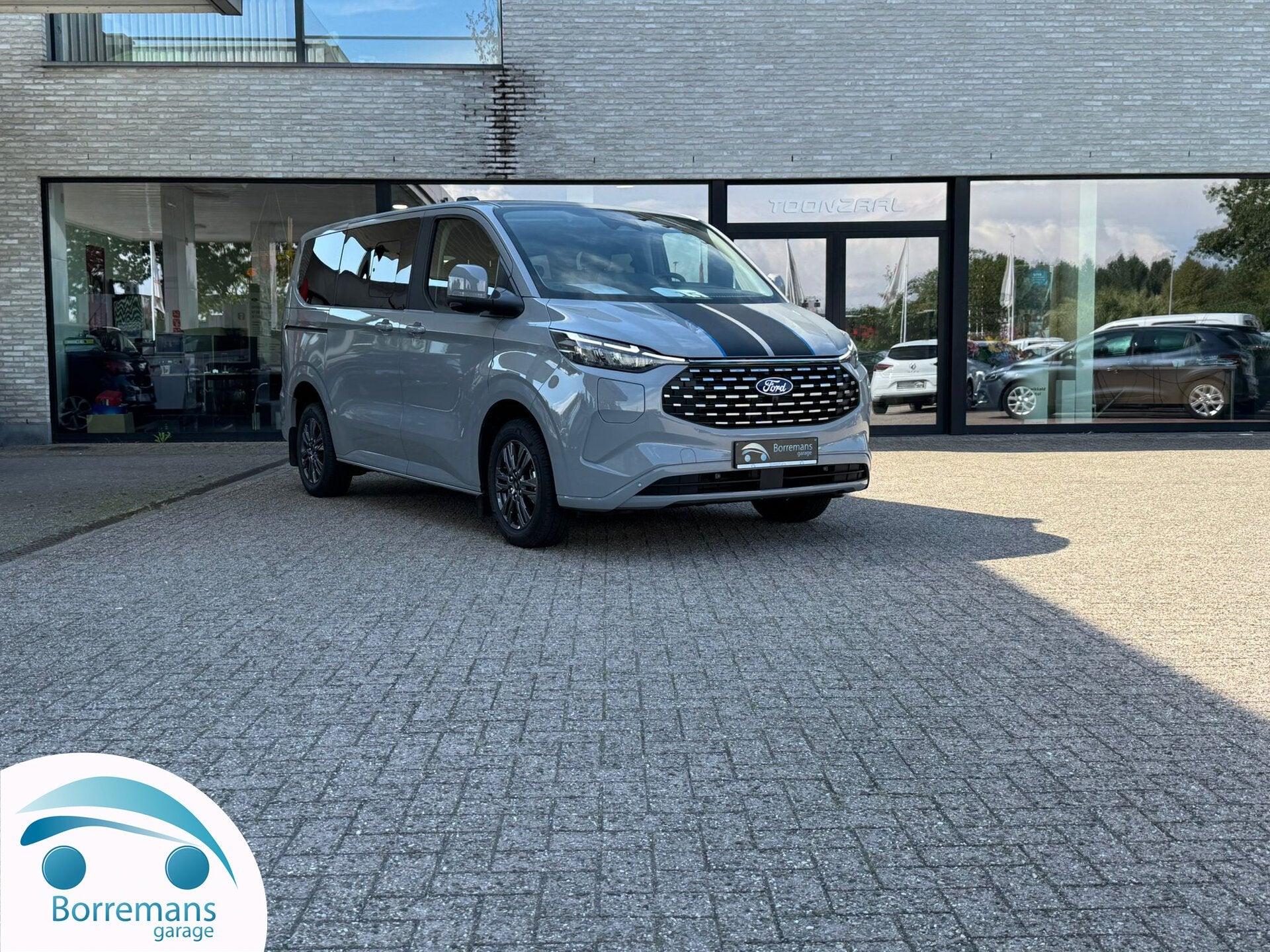 Ford Tourneo Custom  2.5 PHEV 233 PK 8P | Trekhaak | Safety, Auto's, Ford, Euro 6, Wit, Hybride Elektrisch/Benzine, 2488 cc