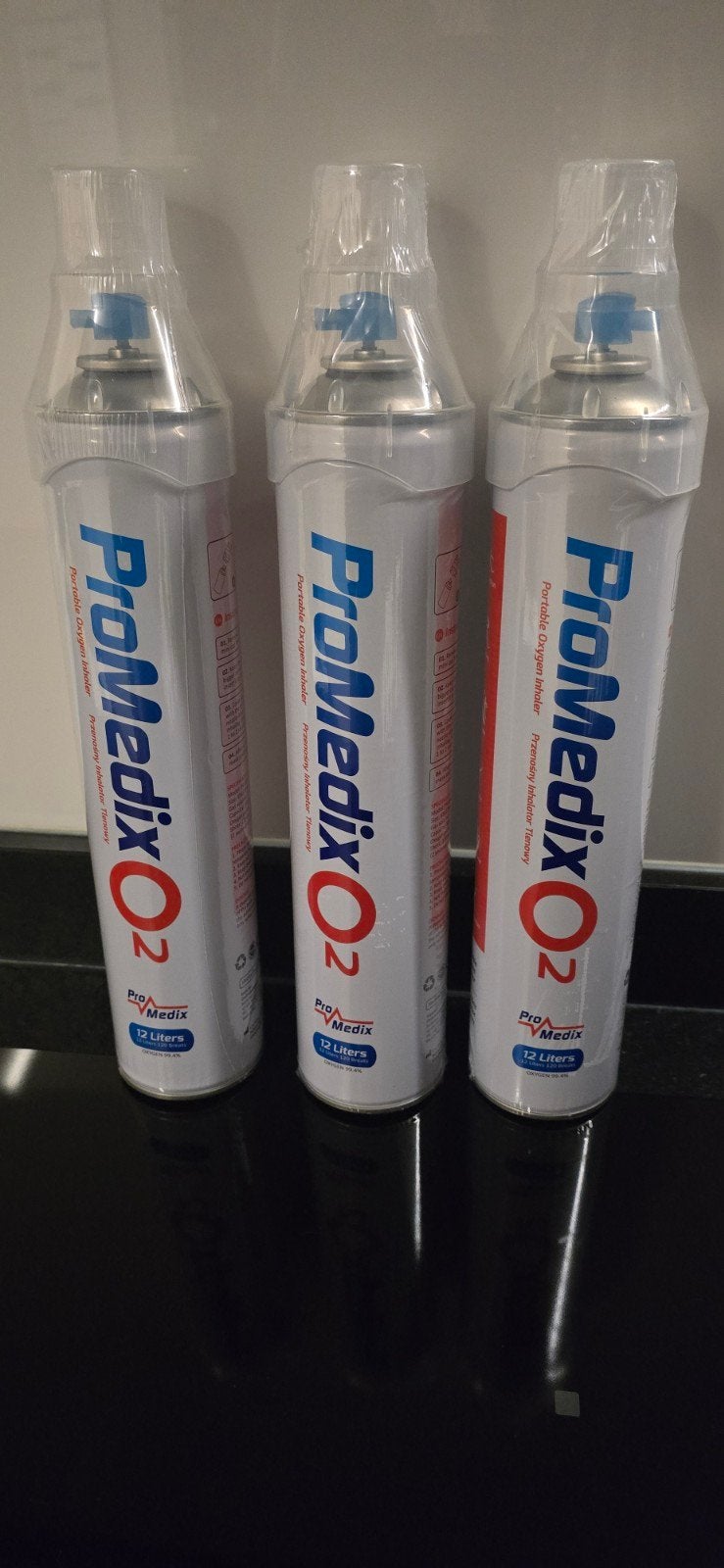 zuurstofflessen 12l, Sport en Fitness, Ophalen, Nieuw