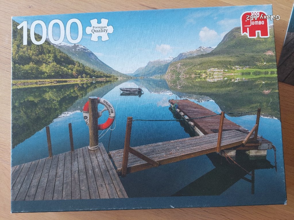 Puzzel 1000 st - Jumbo - Norway Styrn, Ophalen of Verzenden, 500 t/m 1500 stukjes, Zo goed als nieuw, Legpuzzel