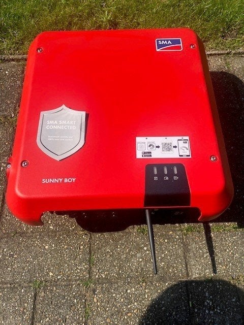 Omvormer SMA Sunnyboy 3.6, Doe-het-zelf en Bouw, Zonnepanelen en Toebehoren, Ophalen, Gebruikt, Overige typen, 200 wattpiek of meer
