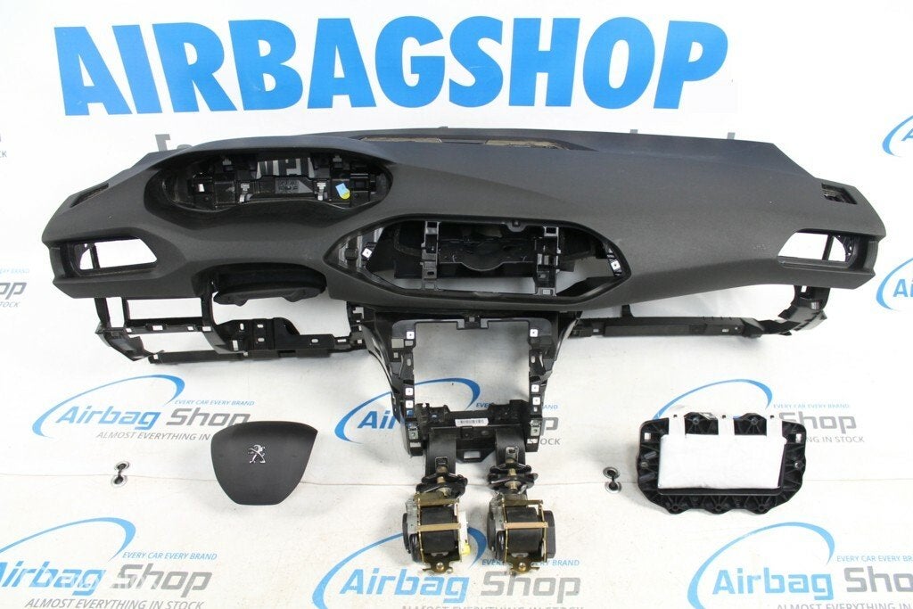 Airbag set - Dashboard zwart Peugeot 308 (2014-heden), Autos : Pièces & Accessoires, Tableau de bord & Interrupteurs