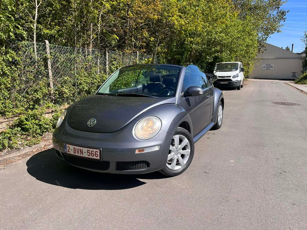 New beetle united, Autos, Cabriolet, Noir, 2 portes, Particulier