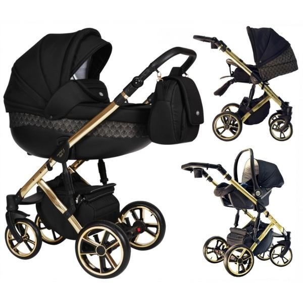 Limited-Edition kinderwagen 3 in 1, Autres marques, Comme neuf, Poussette, Tige de poussée réglable