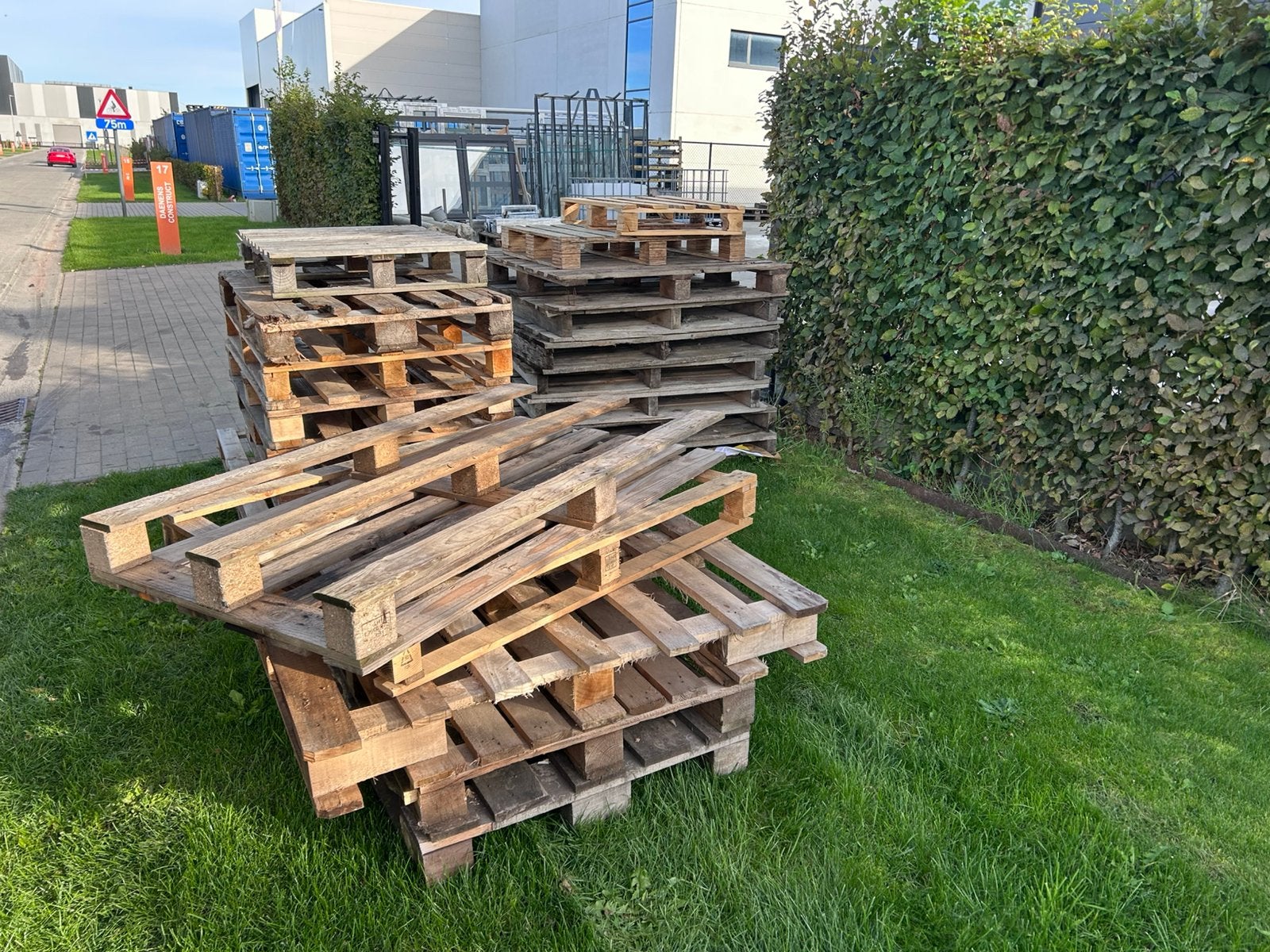 Gratis brandhout / paletten, Ophalen, Gebruikt