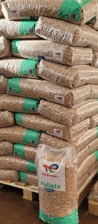 Granulés de bois - Pellets, Neuf, Encastré, Envoi, Poêle à granulés