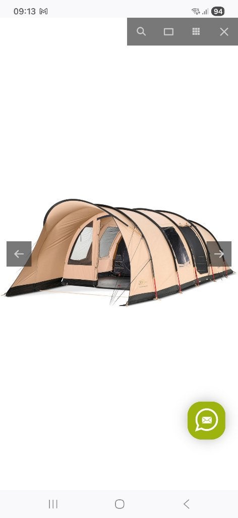 tent, Caravans en Kamperen, Tenten, Ophalen, Zo goed als nieuw, Tot en met 2