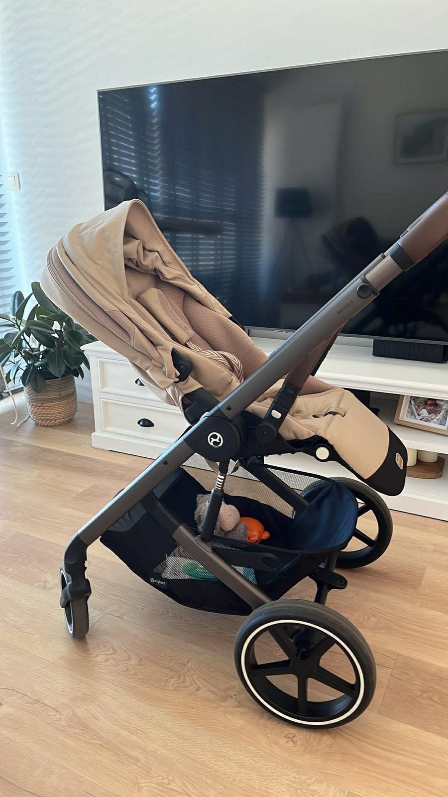 Cybex 3-in-1 kinderwagen, Enlèvement, Comme neuf, Poussette, Tige de poussée réglable