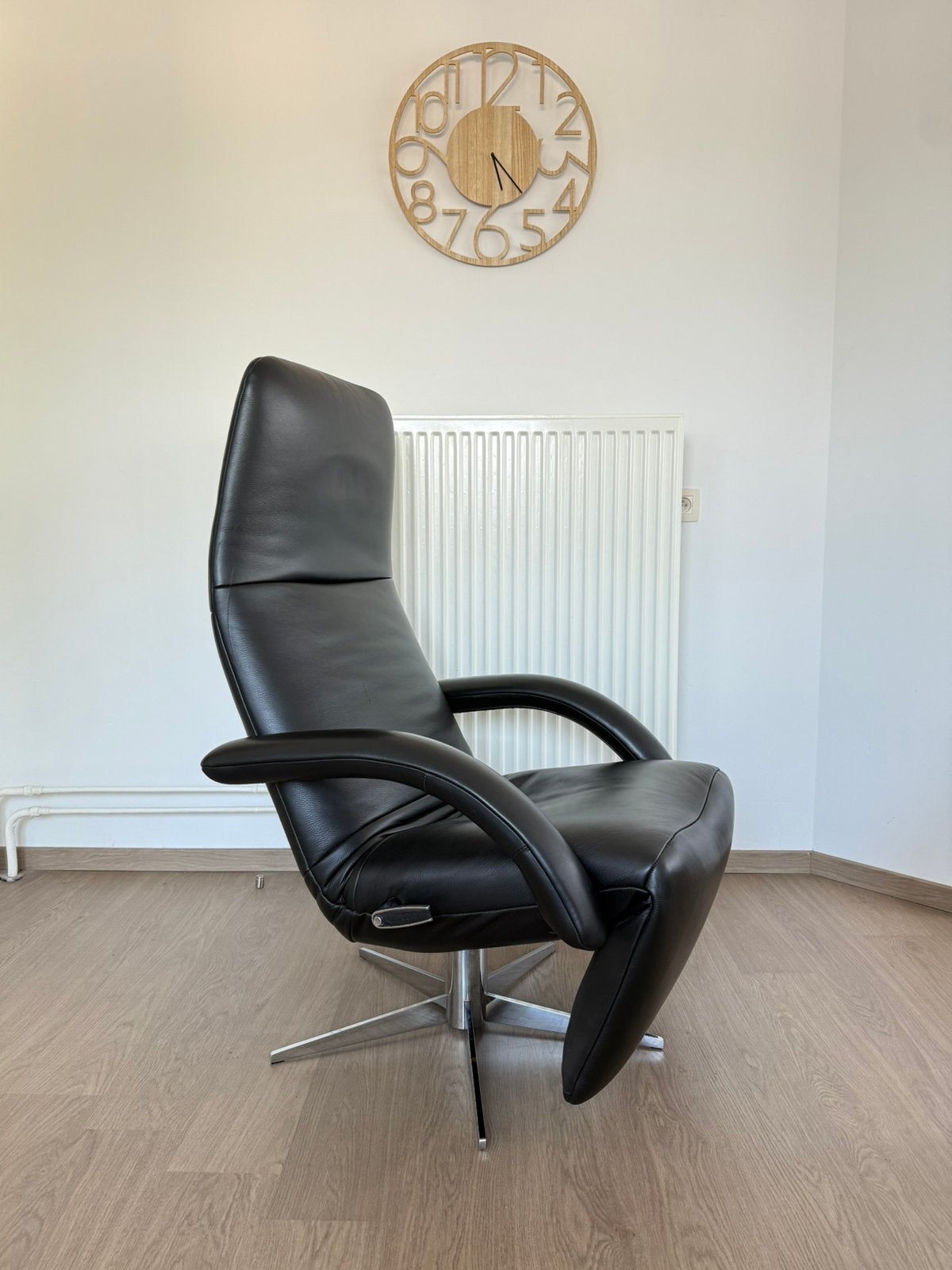 Prachtige JORI Yoga Design Fauteuil - Zwart - Recent model, Ophalen, 125 tot 150 cm, Artifort Leolux Eames Knoll Vitra Durlet Ligne Roset Natuzzi