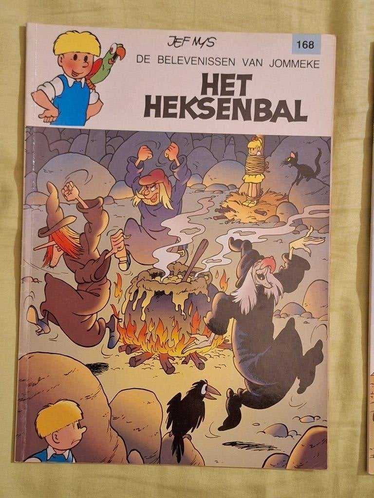 Jommeke 168: het heksenbal, Eén stripboek, Ophalen of Verzenden, Zo goed als nieuw