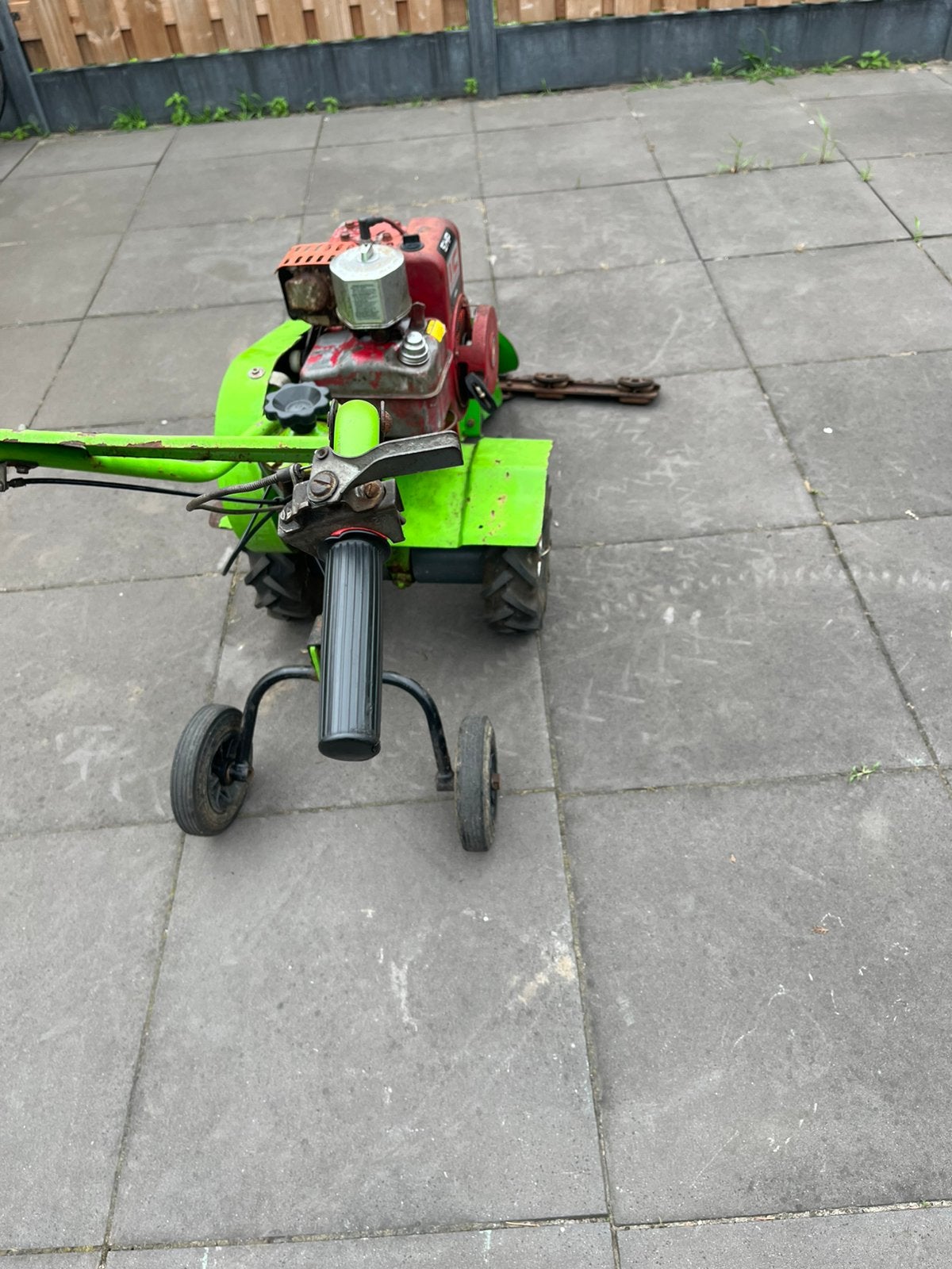 Balkmaaier viking  robuust 4 takt, Tuin en Terras, Grasmaaiers, Balkmaaier, Ophalen, Zo goed als nieuw, Versnellingen