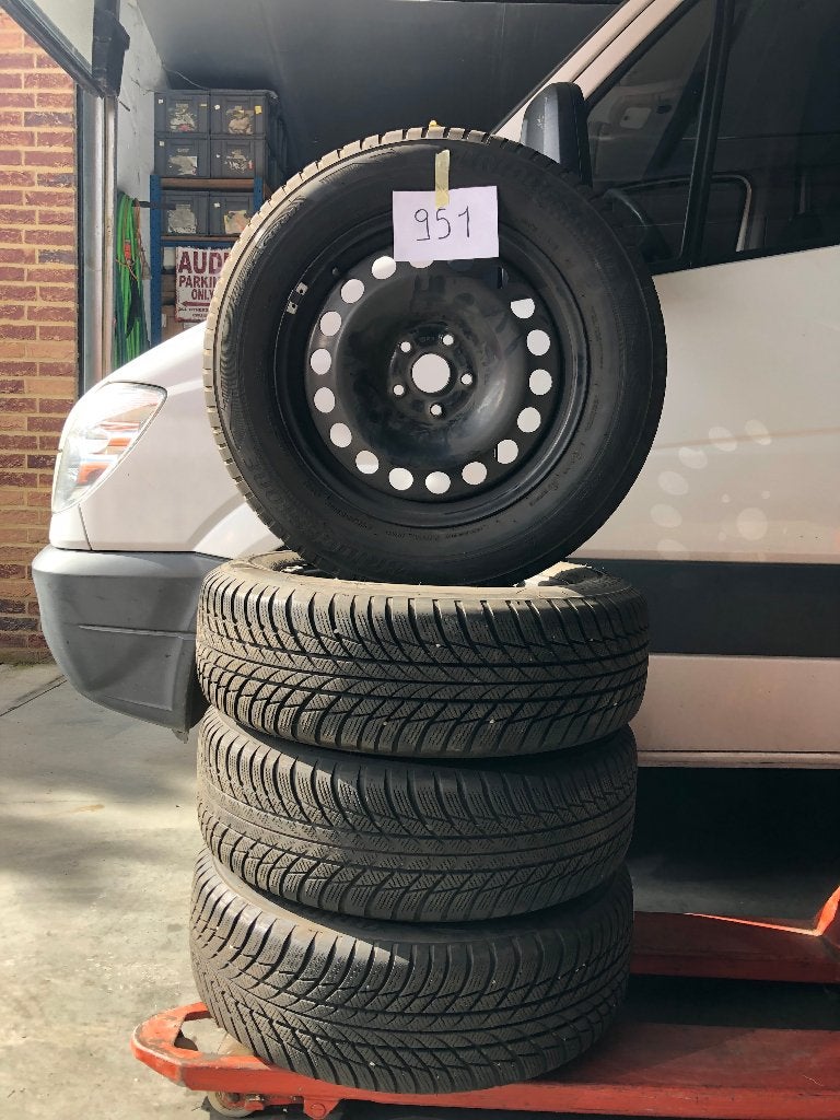 ROUES VOLKSWAGEN Tiguan 17' hiver, Enlèvement, Utilisé, Volkswagen