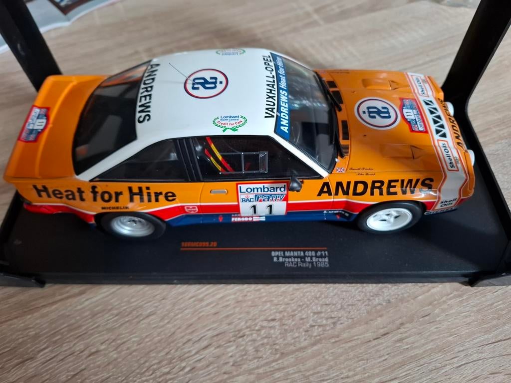 Opel Manta 400 RAC Rally 85, Hobby en Vrije tijd, Zo goed als nieuw, Auto, Overige merken