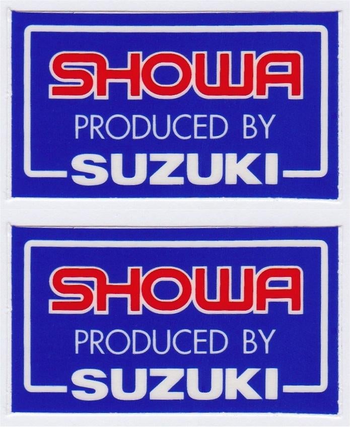 SHOWA produced by Suzuki sticker set #2, Envoi