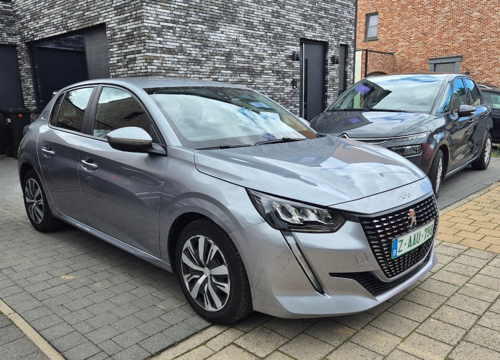Peugeot 208 1.2 Automaat 2020 Full option GARANTIE, Argent ou Gris, Achat, Euro 6, Entreprise