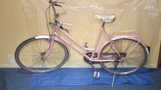 Vélo adulte 80's 3vitesses retapé, prêt à rouler, à Bxl, Enlèvement