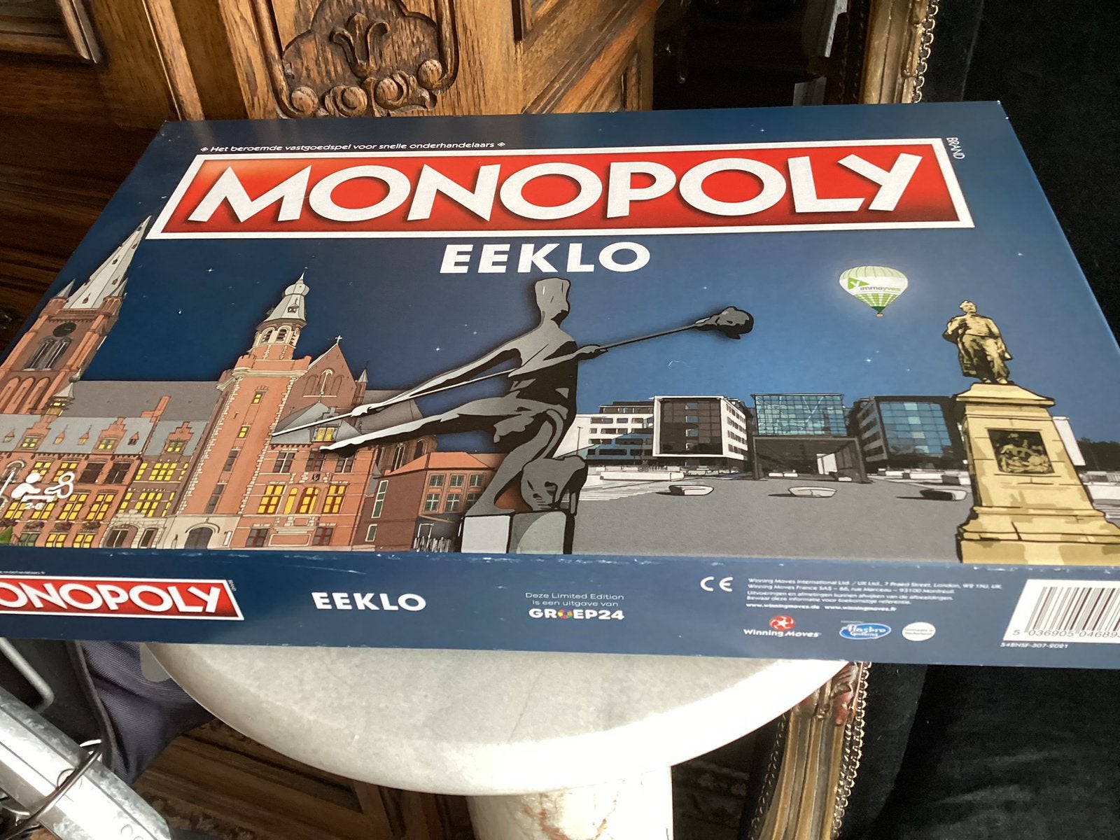 Spel monopoly eeklo, Ophalen, Zo goed als nieuw