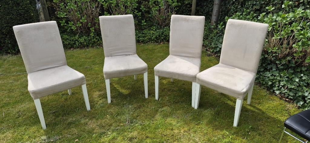 Stoelen 4 stuks, Maison & Meubles, Chaises, Autres couleurs, Enlèvement, Utilisé, Tissus