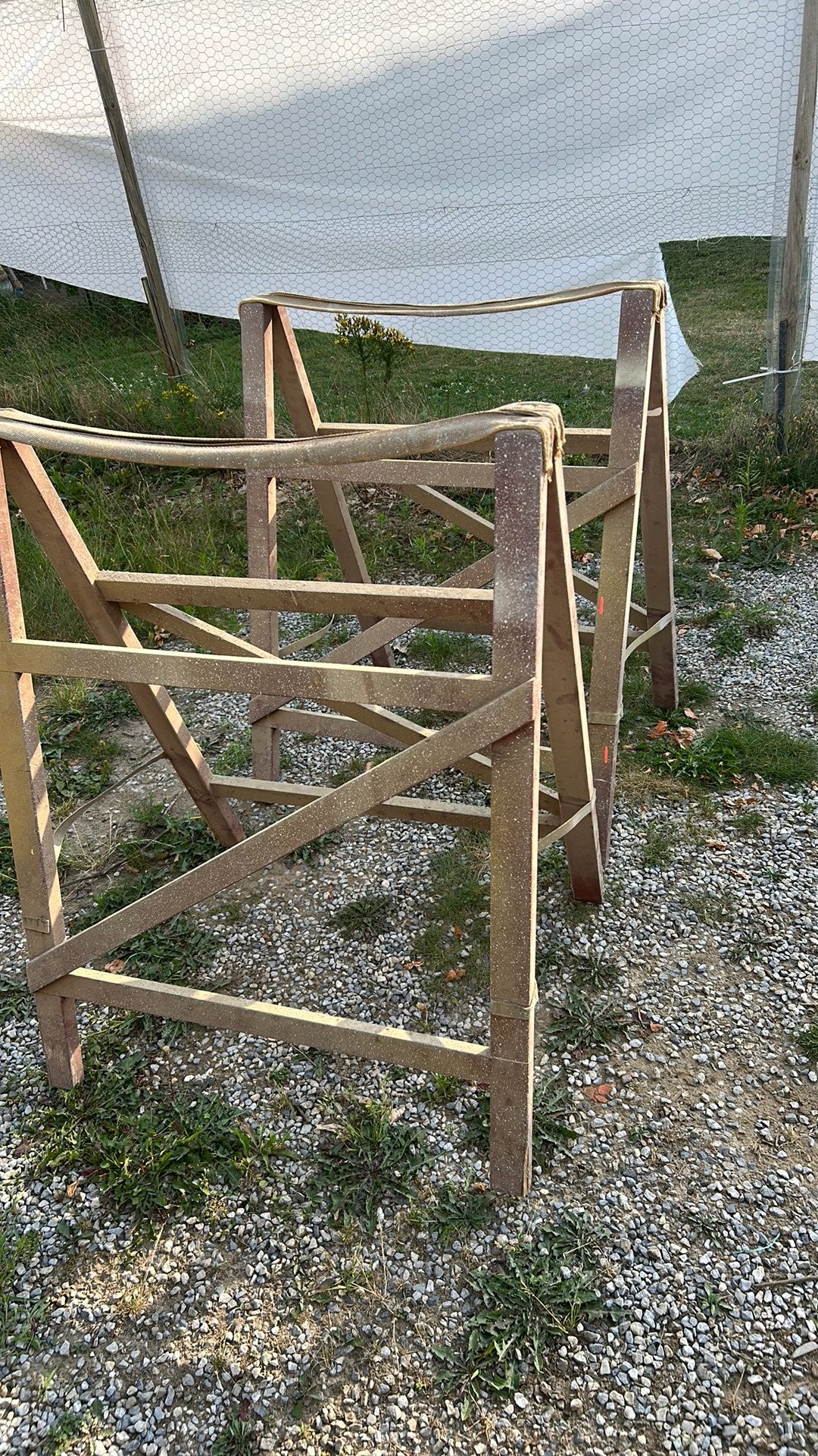 Schragen, Ophalen, Gebruikt